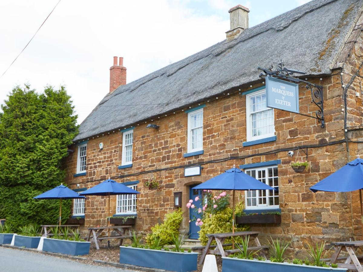 The Marquess Of Exeter Hotel Lyddington Exterior photo